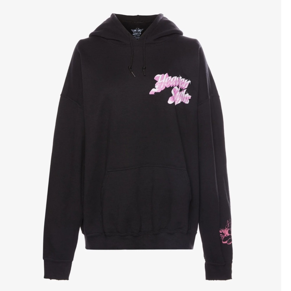 BOYS LIE Heaven Sighs Black hoodie
